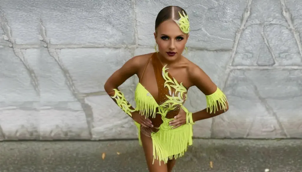 Yellow Dancing Dress Style